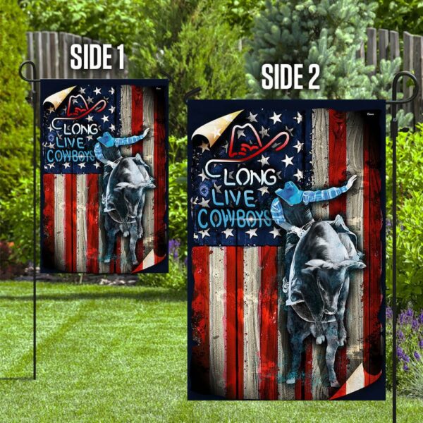 Bull Riding Flag PSL144F: Authentic Rodeo Decor - Image 5