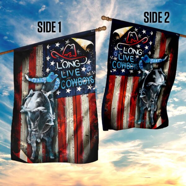 Bull Riding Flag PSL144F: Authentic Rodeo Decor - Image 10