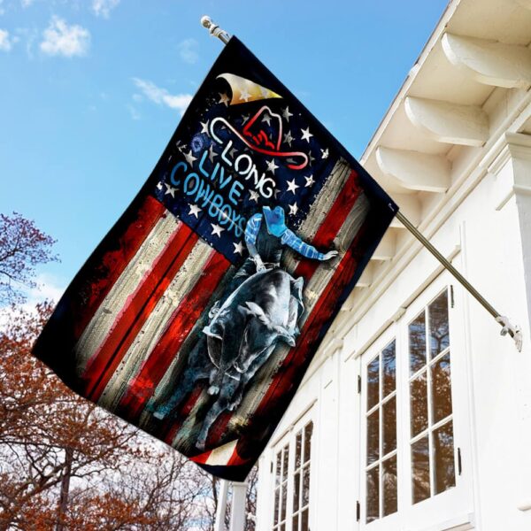 Bull Riding Flag PSL144F: Authentic Rodeo Decor - Image 7