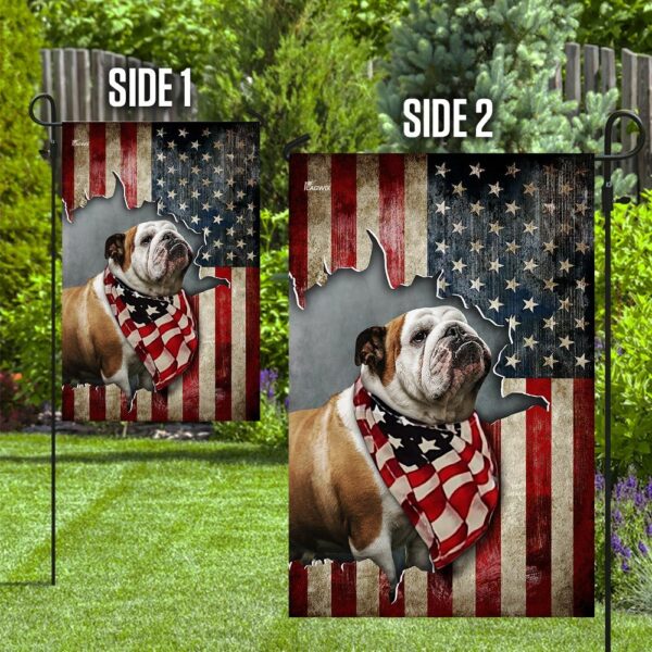 Bulldog 4th of July Flag: Patriotic Decor THN2196F - Image 10