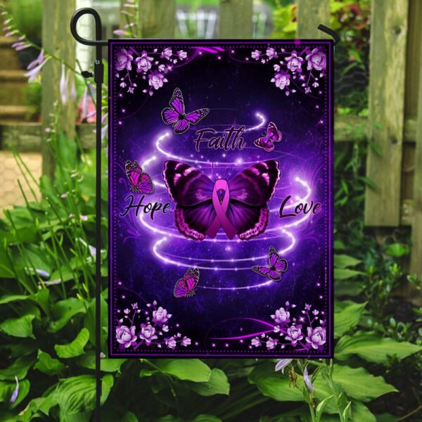 Butterfly Faith Hope Love Flag: THB1926F - Image 7