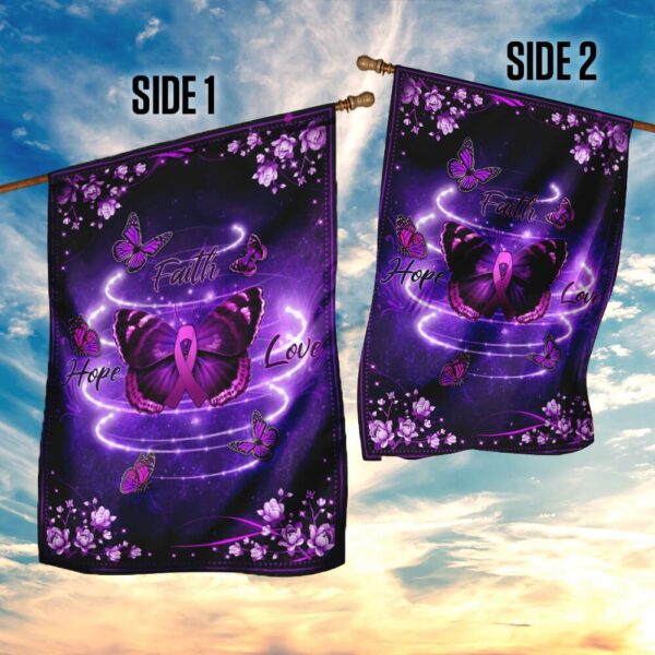Butterfly Faith Hope Love Flag: THB1926F - Image 5