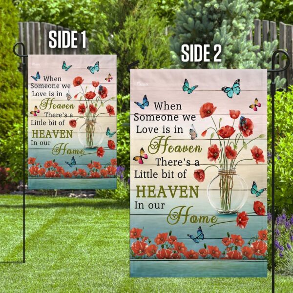 Butterfly Heaven Home Flag: Inspirational Garden Decor - Image 10
