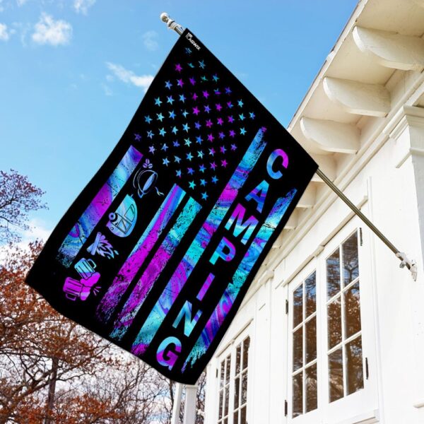 Camping Happy Campers Flag: QNN81F - Show Your Camp Spirit - Image 2