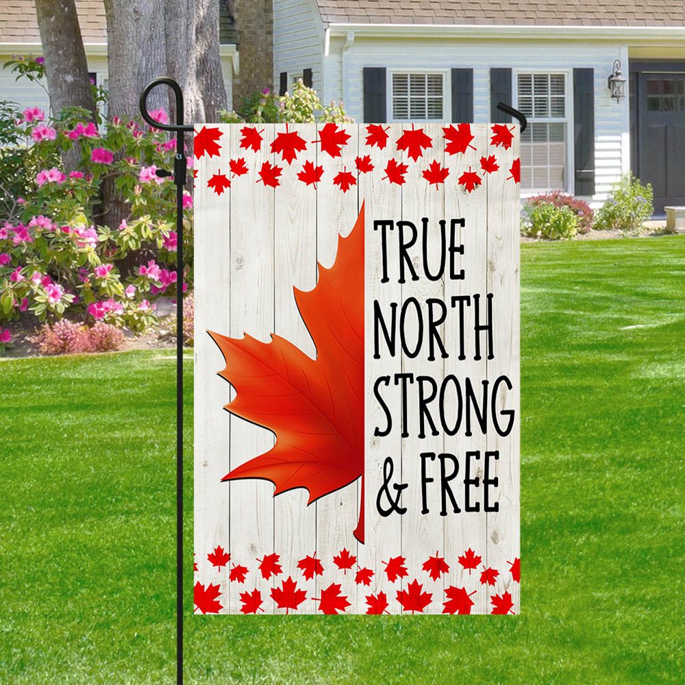 Canada Day Maple Leaf: True North Strong & Proud