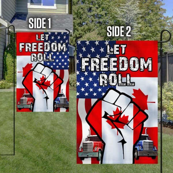 Canada Freedom Convoy Flag: Let Freedom Roll (DBD3299F) - Image 6