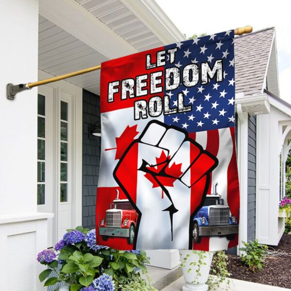Canada Freedom Convoy Flag: Let Freedom Roll (DBD3299F)