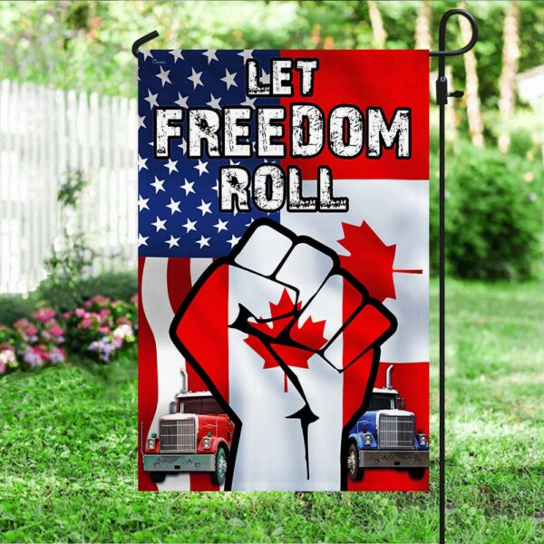 Canada Freedom Convoy Flag: Let Freedom Roll (DBD3299F) - Image 4