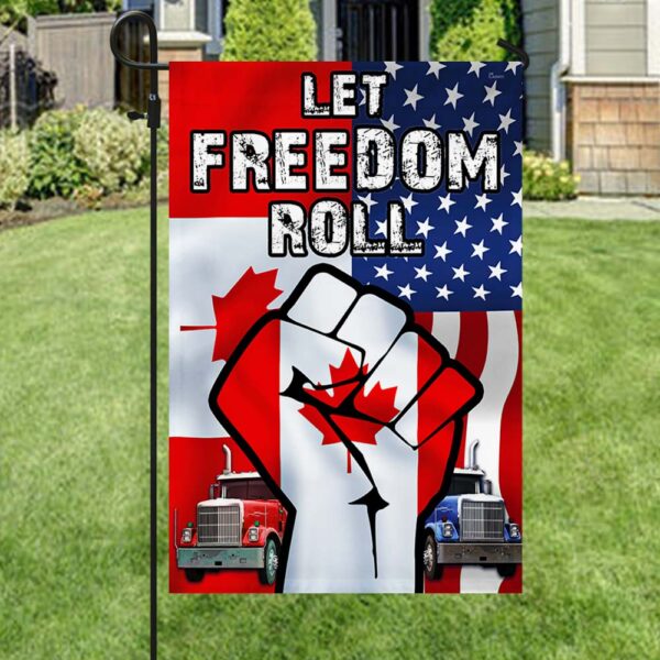 Canada Freedom Convoy Flag: Let Freedom Roll (DBD3299F) - Image 5