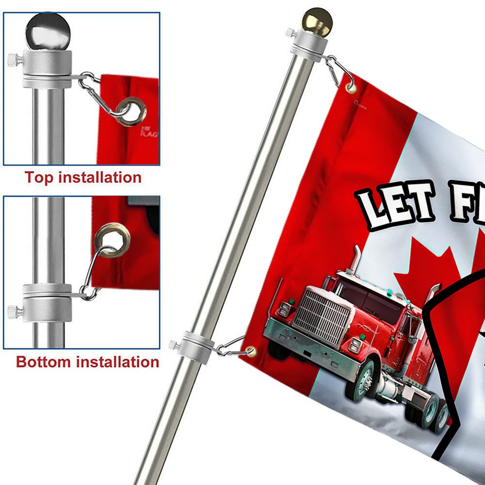 Canada Freedom Convoy Flag: Let Freedom Roll (DBD3299GF) - Image 5