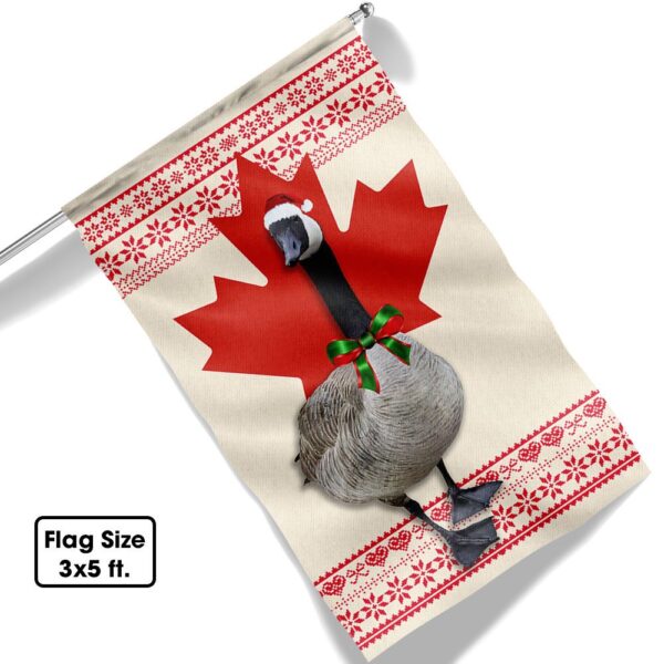 Canada Goose Christmas Flag: TQN740F - Limited Edition Holiday Decor - Image 6