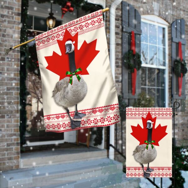 Canada Goose Christmas Flag: TQN740F - Limited Edition Holiday Decor - Image 4