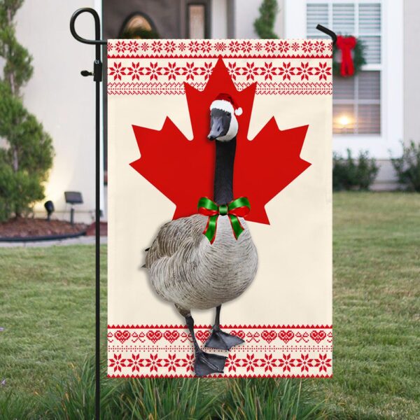Canada Goose Christmas Flag: TQN740F - Limited Edition Holiday Decor - Image 3