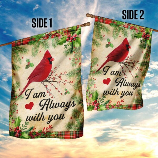 Cardinal. I Am Always With You Flag THN1998F - Image 5