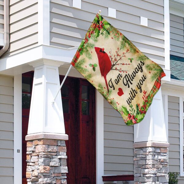 Cardinal. I Am Always With You Flag THN1998F - Image 4