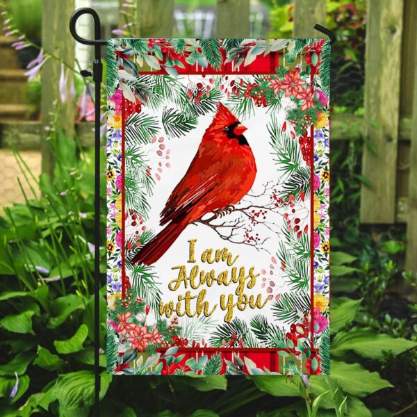 Cardinal "Always With You" Flag: PSL114F - Patriotic Home Decor - Image 2