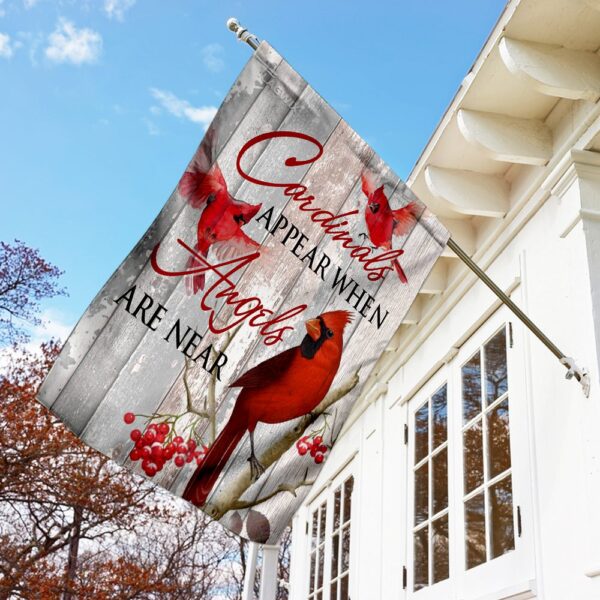 Angel Cardinals Garden Flag: THH2358F - Image 2