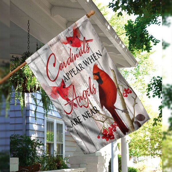 Angel Cardinals Garden Flag: THH2358F - Image 3
