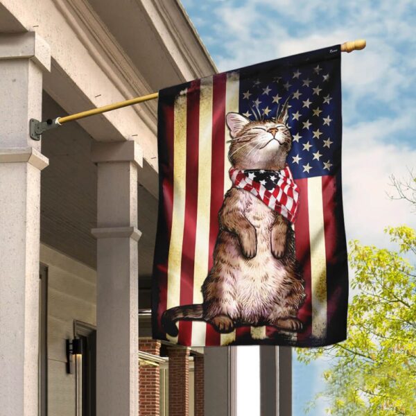 Patriotic Cat Collar: American Flag PSL131F - Image 6