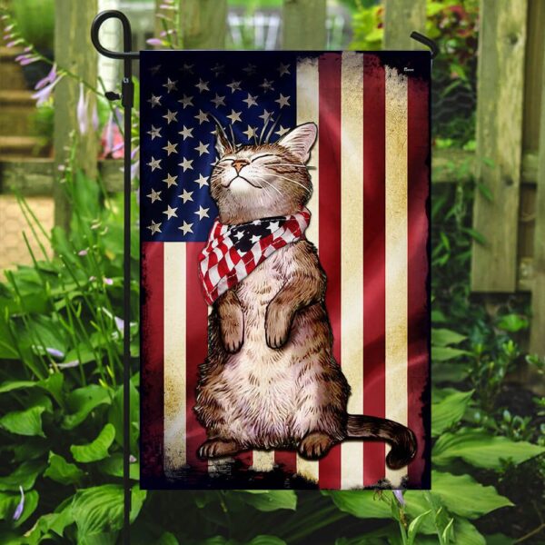Patriotic Cat Collar: American Flag PSL131F - Image 2