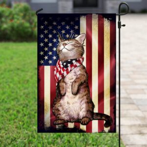 Patriotic Cat Collar: American Flag PSL131F