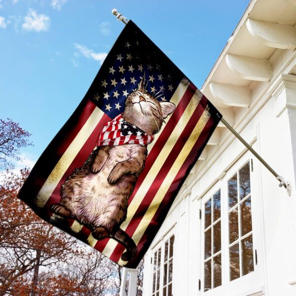 Patriotic Cat Collar: American Flag PSL131F - Image 7