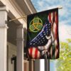 Celtic Trinity American Flag THB2006F