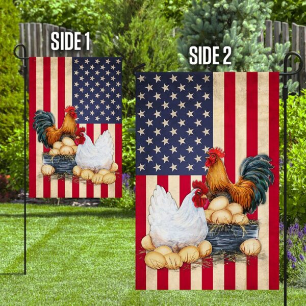 Patriotic Chicken Coop: American Flag Design - Image 8