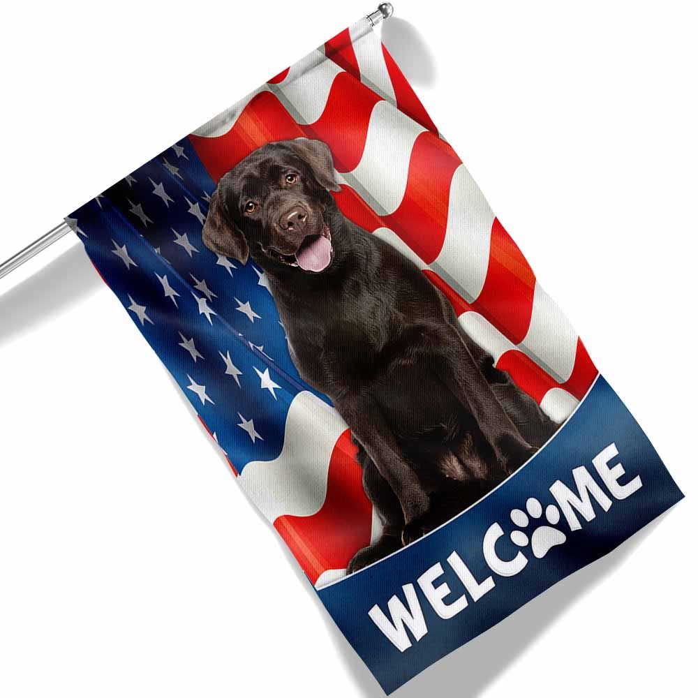 Patriotic Chocolate Lab 4th of July T-Shirt - Image 6