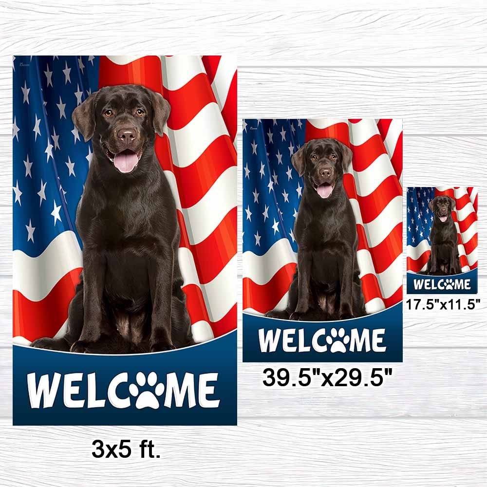 Patriotic Chocolate Lab 4th of July T-Shirt - Image 7