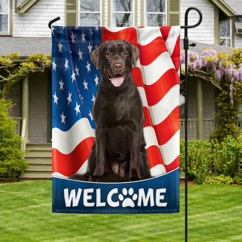 Patriotic Chocolate Lab 4th of July T-Shirt - Image 3