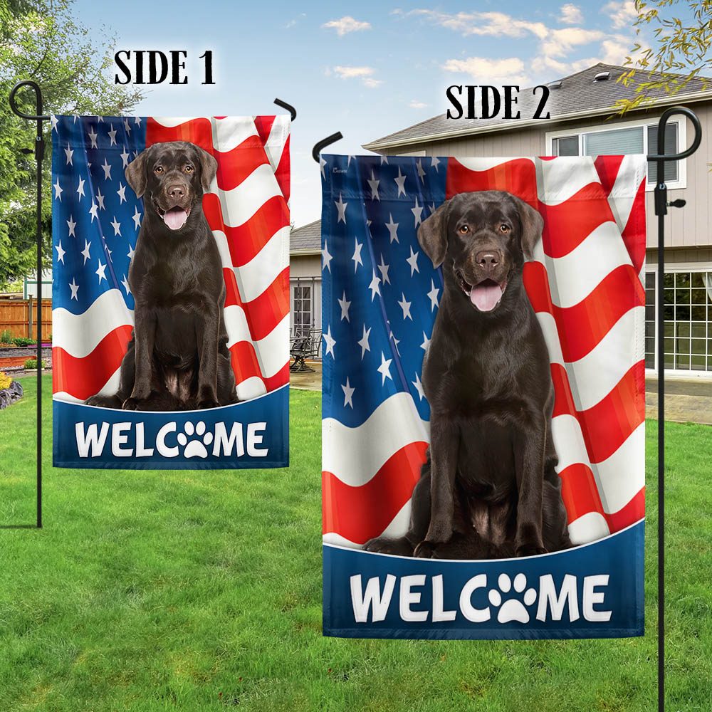 Patriotic Chocolate Lab 4th of July T-Shirt - Image 5