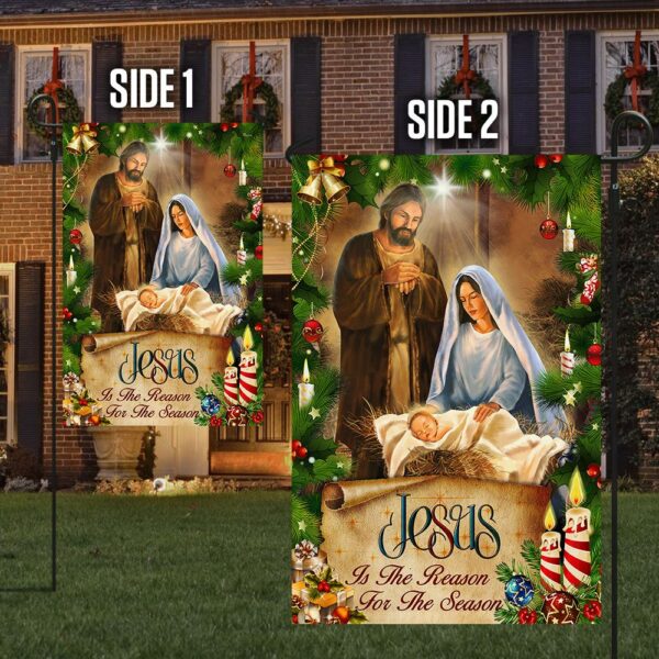 Christian Gifts for Women, Men, Grandpa, Grandma - American Flags Decor For Outside TRL1629F, The Birth of Jesus Decoration, Religious Gift for Family Friends - Image 6