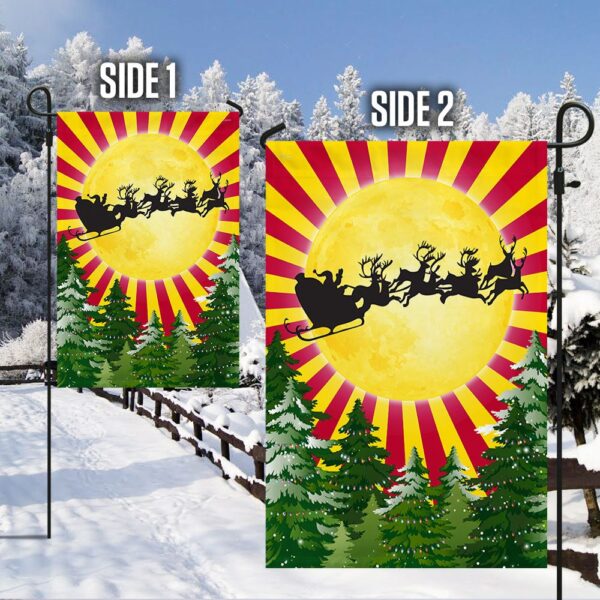 Arizona Christmas Santa & Reindeer Flag (LNT824F) - Image 5