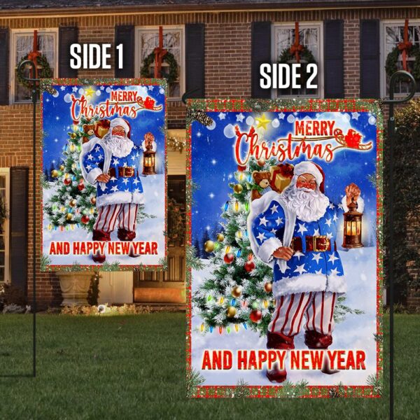 Merry Christmas Flag: Santa, Happy New Year Banner ANT307F - Image 6