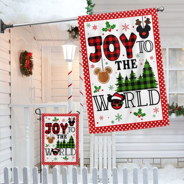 Joy to the World Christmas Movie Flag - LNT832F - Image 5