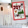 Joy to the World Christmas Movie Flag - LNT832F