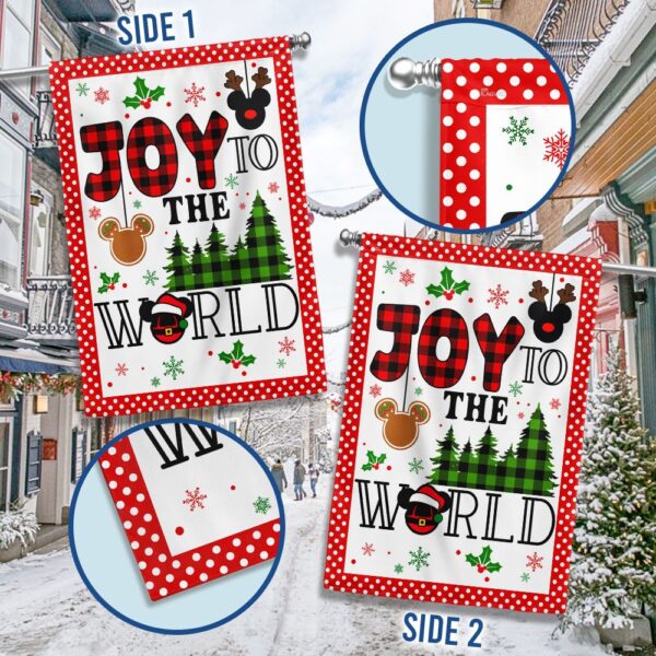 Joy to the World Christmas Movie Flag - LNT832F - Image 2