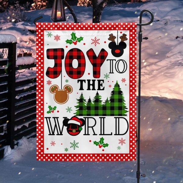 Joy to the World Christmas Movie Flag - LNT832F - Image 3