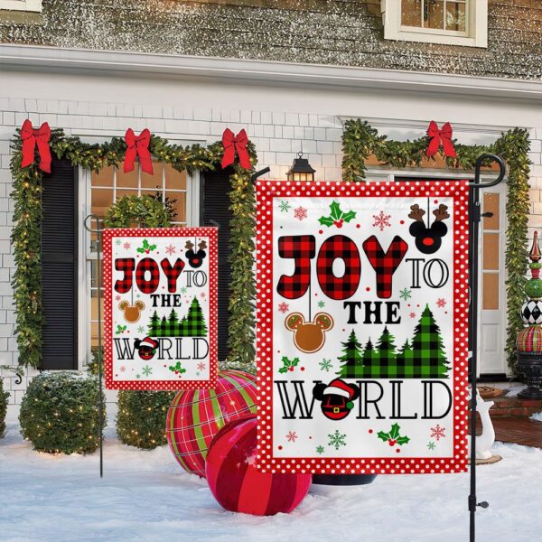 Joy to the World Christmas Movie Flag - LNT832F - Image 4