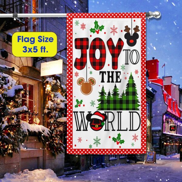 Joy to the World Christmas Movie Flag - LNT832F - Image 6