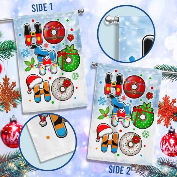 Ho Ho Ho Christmas Movie Flag: Festive Holiday Decor (DN LNT831F) - Image 2