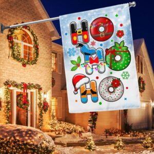 Ho Ho Ho Christmas Movie Flag: Festive Holiday Decor (DN LNT831F)