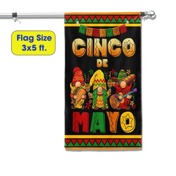 Cinco de Mayo Gnomes: Mexico Flag Decor (TQN1115F) - Image 6