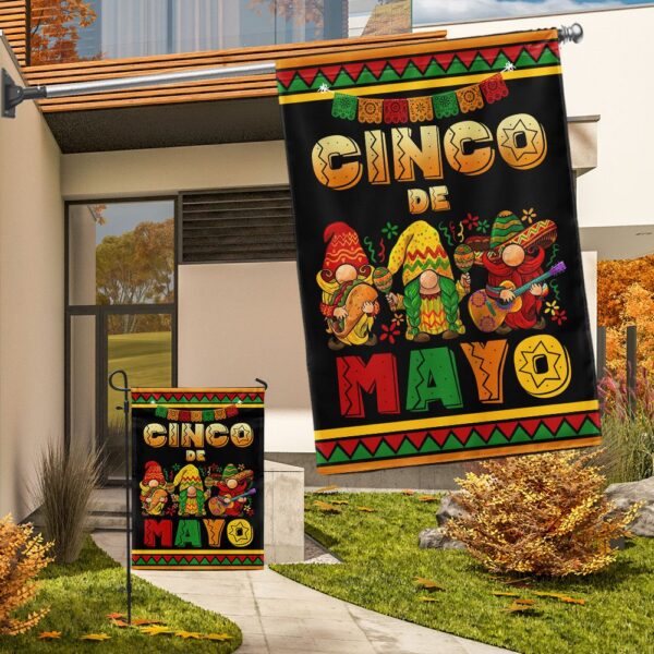 Cinco de Mayo Gnomes: Mexico Flag Decor (TQN1115F) - Image 8