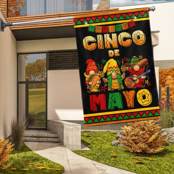 Cinco de Mayo Gnomes: Mexico Flag Decor (TQN1115F)