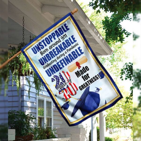 Class Of 2020. Made For Greatness Flag THB1995F - Image 3