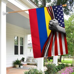 Colombian American Flag T-Shirt: TQN968F