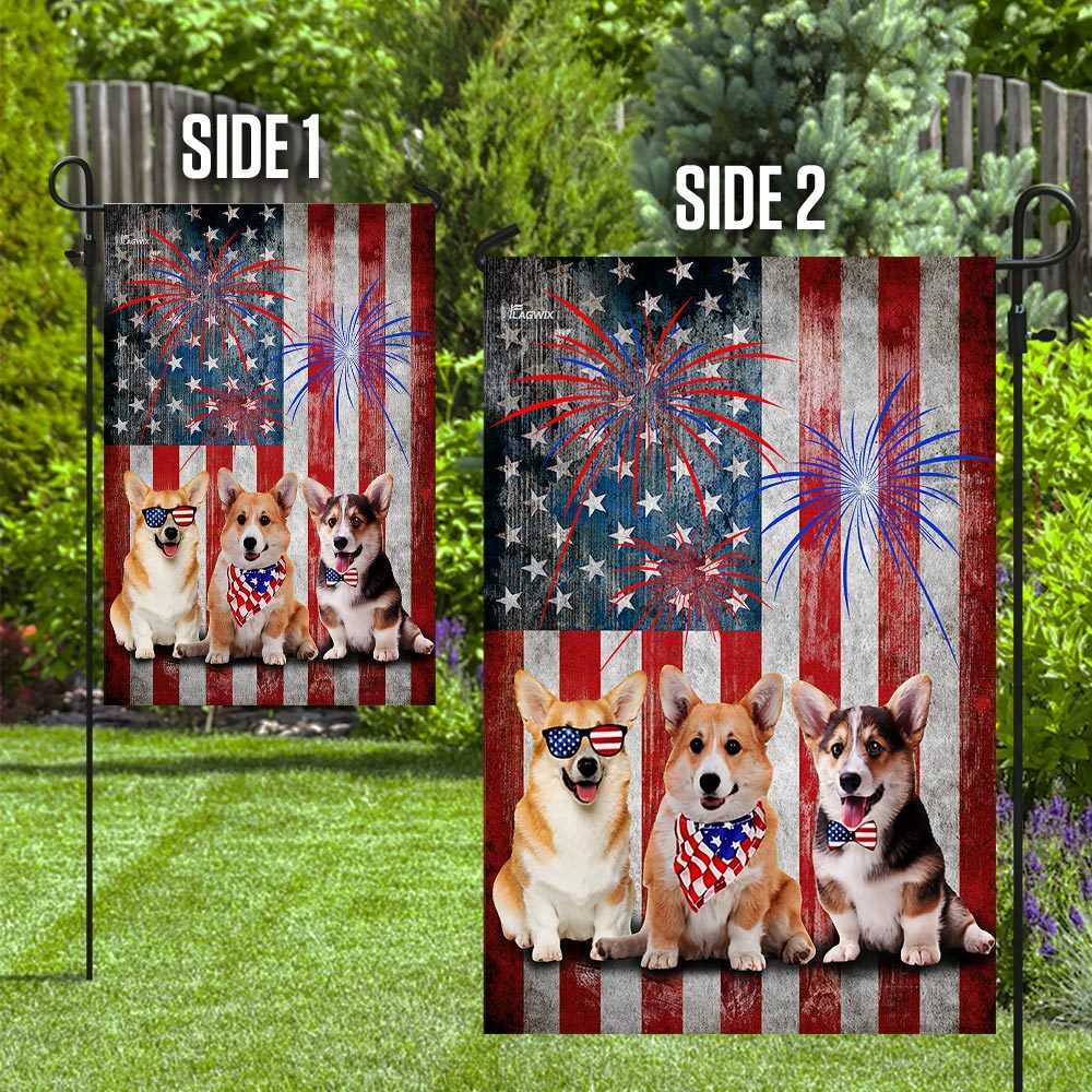 Corgi 4th of July Outfit: Patriotic Dog Clothes THN2188F - Image 10
