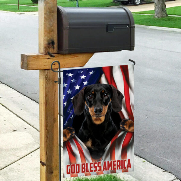 Dachshund American Flag T-Shirt: Patriotic Wiener Dog Apparel - Image 9